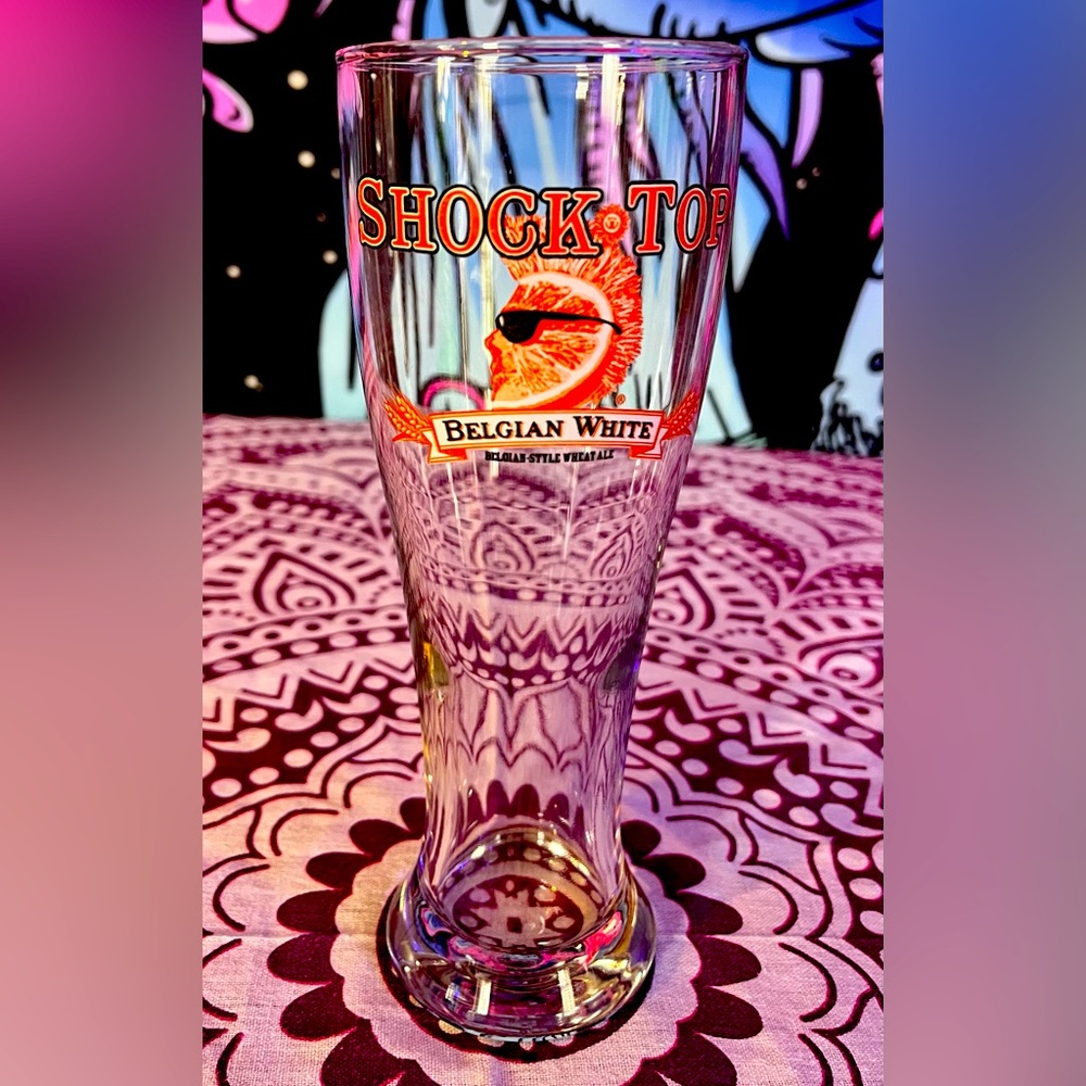 16 oz Shock Top Pilsner Beer Glass(Set of 4)